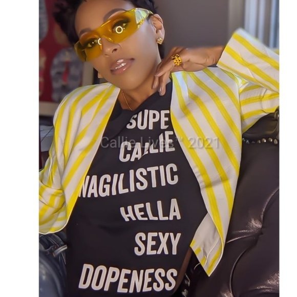 RELISTED~~Super Callie Swagalistic Hella Sexy Graphic Tee - Picture 2 of 16